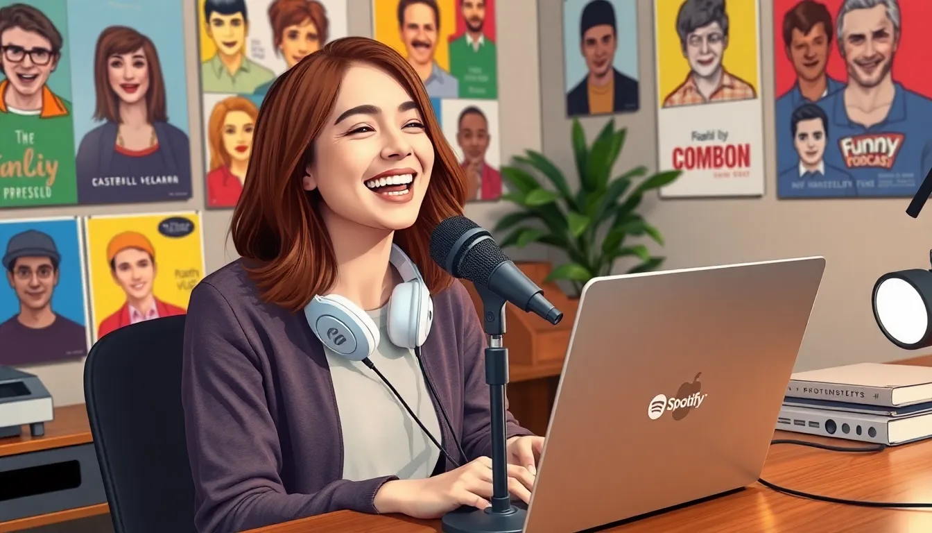 funny podcasts on spotify